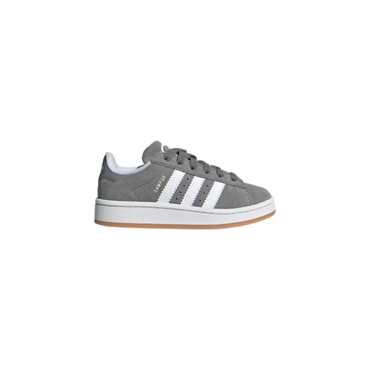 Campus 00s Grey Elastic Lace Kids