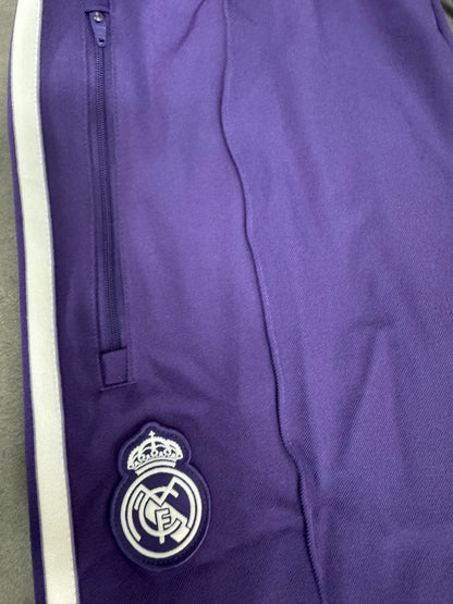 Adidas Tuta Real Madrid Viola Completa