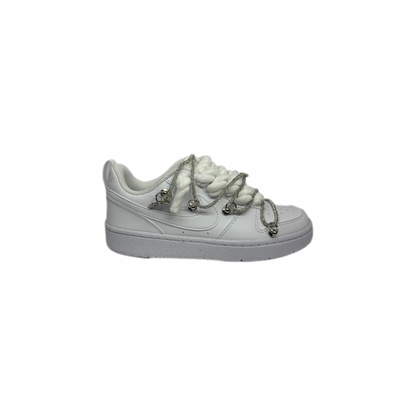 Nike Court Borough White Rope Laces White Mod Off White