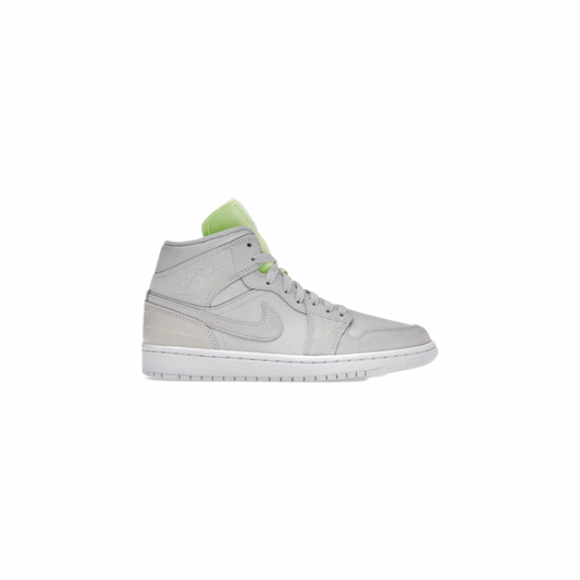 Jordan 1 Mid Vast Grey Ghost Green