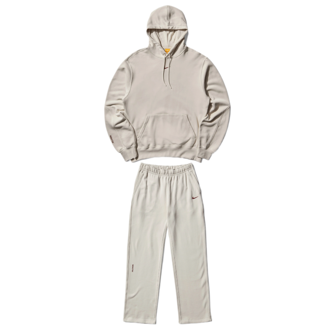 nike nocta tuta completa beige