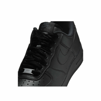 Air Force 1 Black Velvet Laces