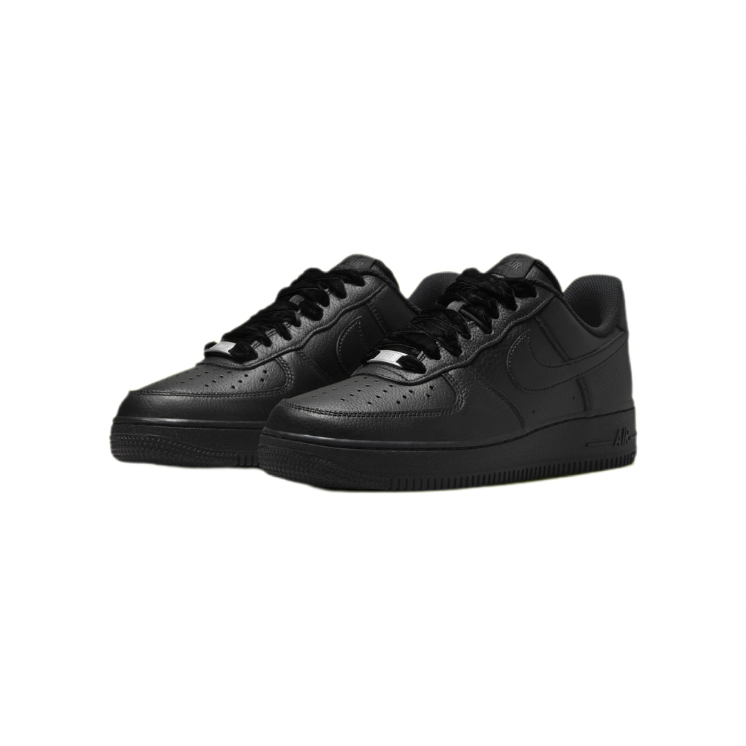 air force 1 black velvet laces