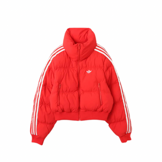 Giubbino Adidas Rosso Crop