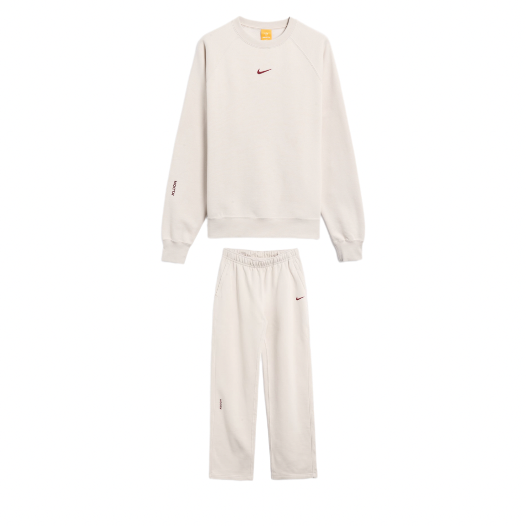 nike nocta tuta completa beige