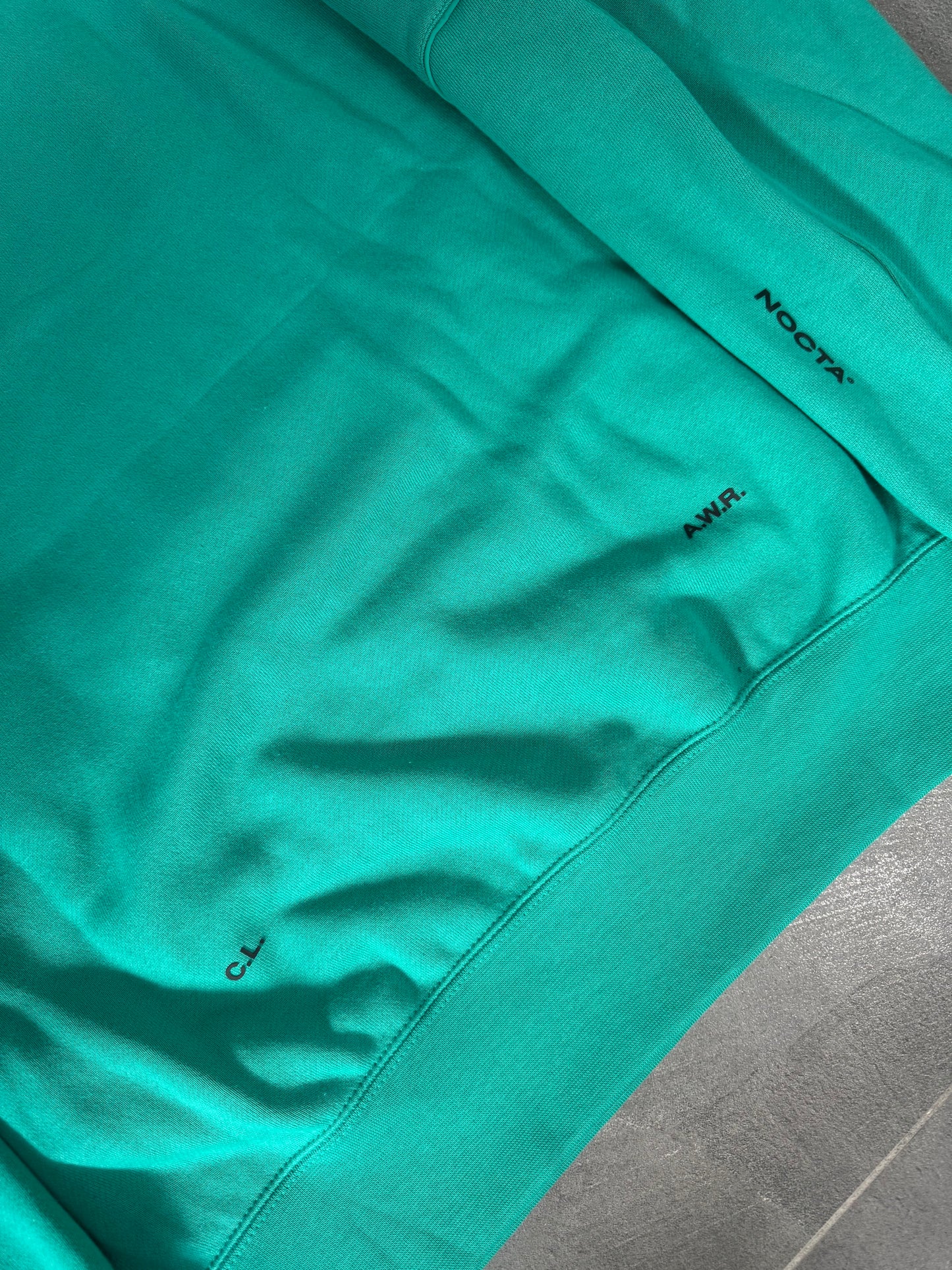 nike nocta tuta completa verde