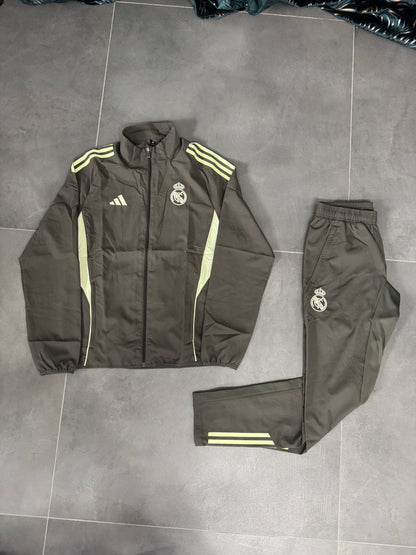 Adidas Tuta Real Madrid Verde Completa