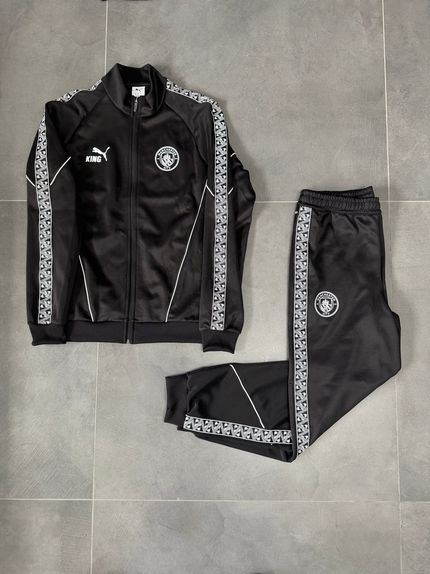 puma tuta manchester city nera completa