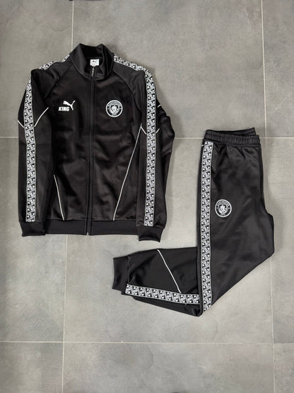 Puma Tuta Manchester City Nera Completa
