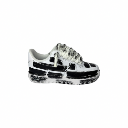 Air Force 1 White Custom Rope Laces Paint