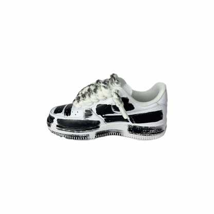 Air Force 1 White Custom Rope Laces Paint