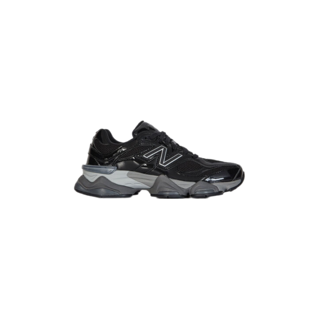 new balance 9060 triple black patent
