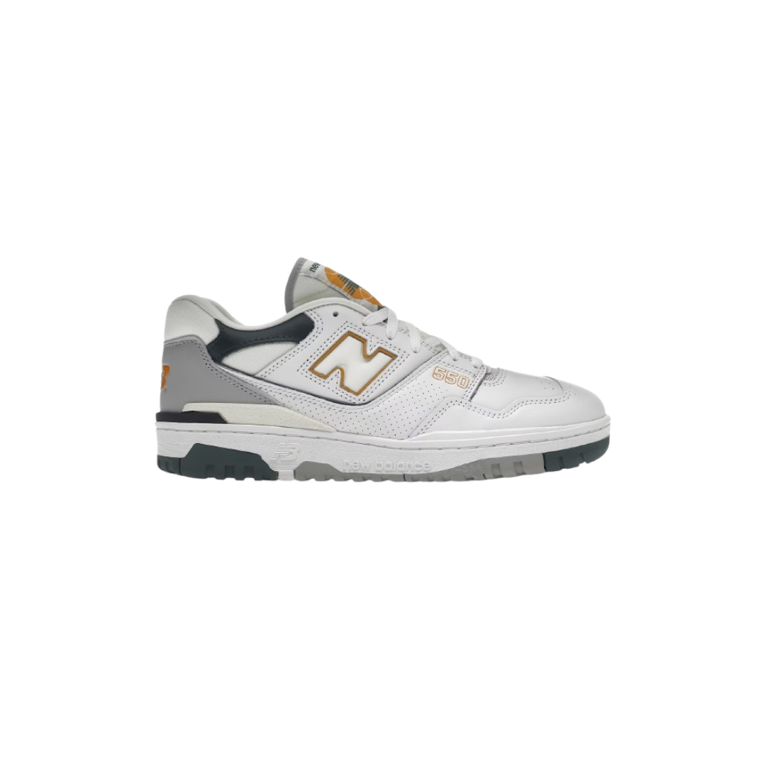 new balance 550 white green