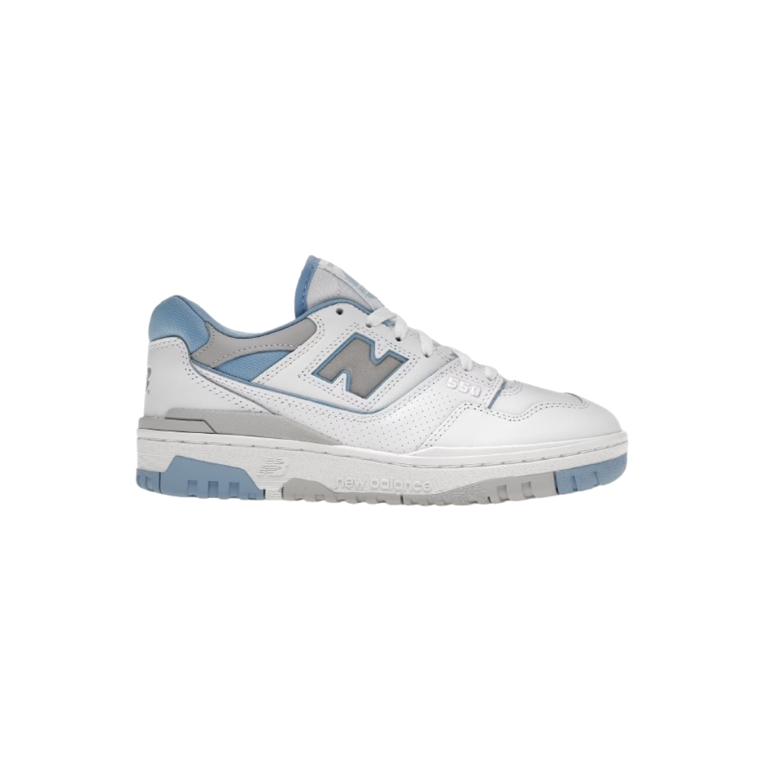 new balance 550 white university blue