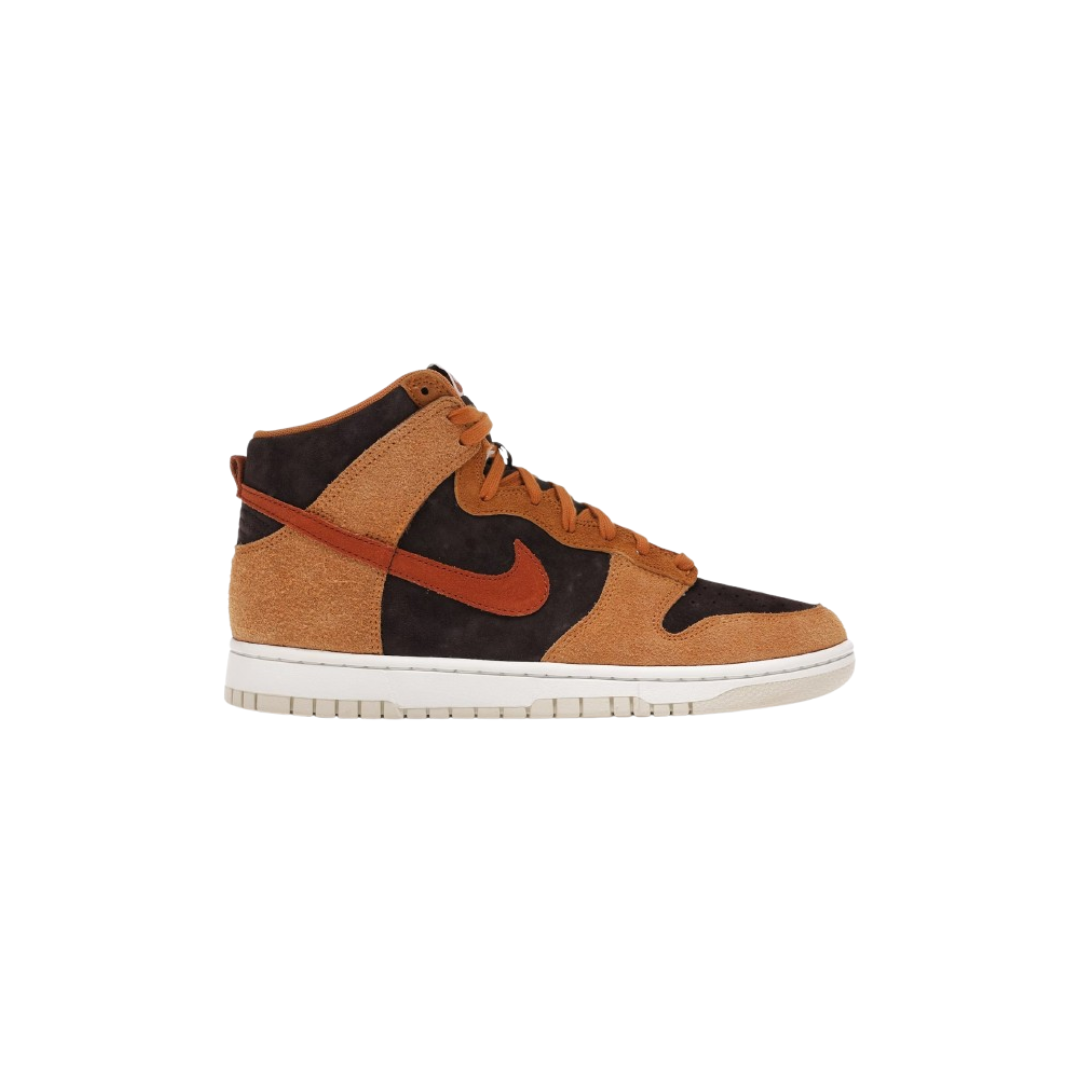 dunk high prm dark russett