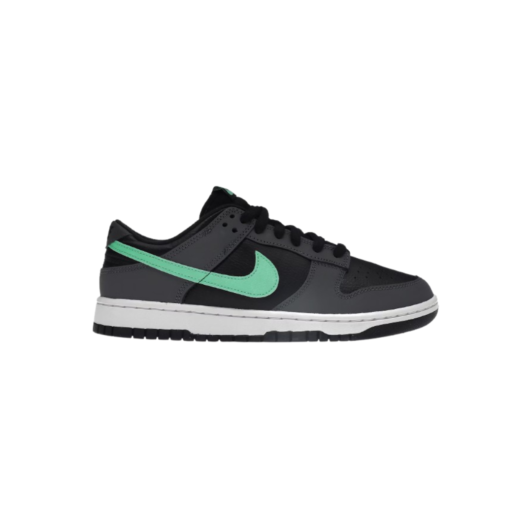 dunk low green glow