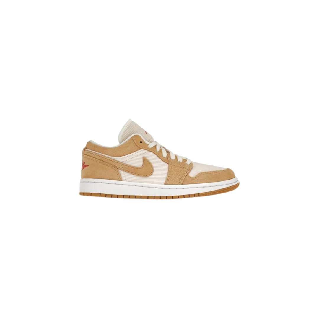 jordan 1 low twine orange quartz courduroy