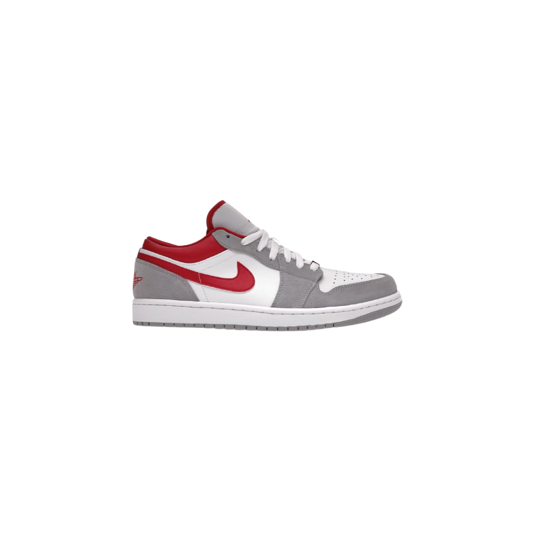 jordan 1 low smoke grey gym red