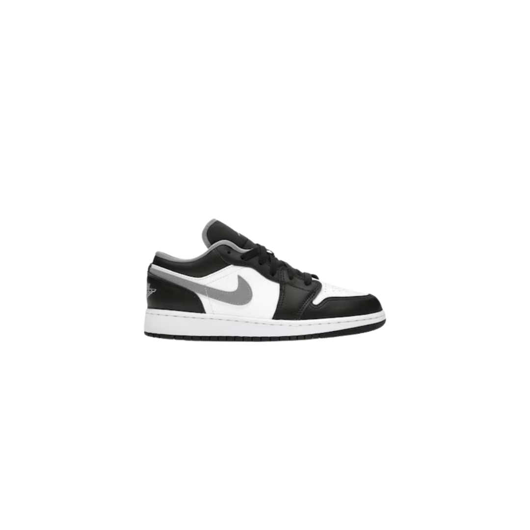 jordan 1 low black white grey