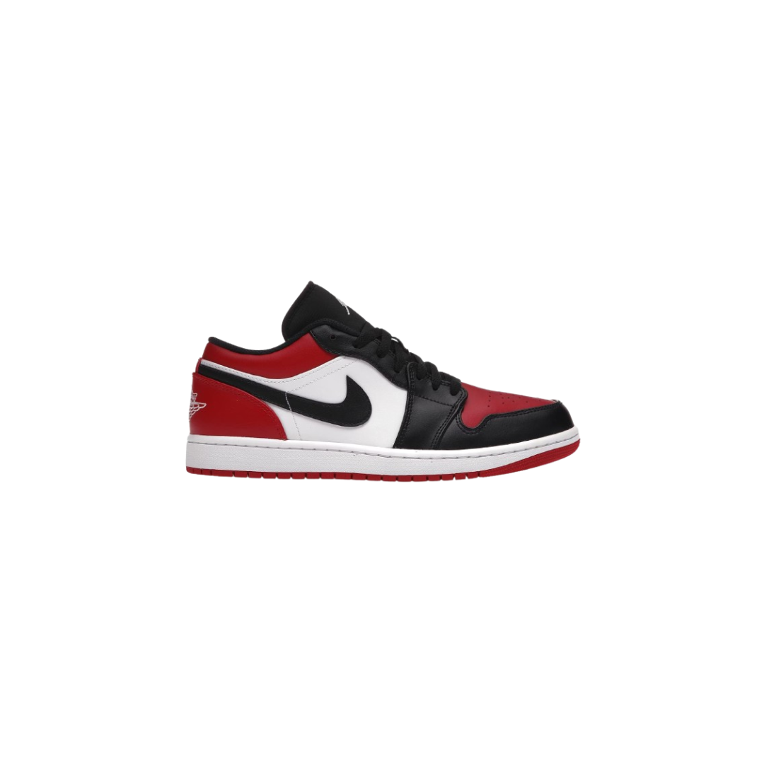 jordan 1 low bred toe