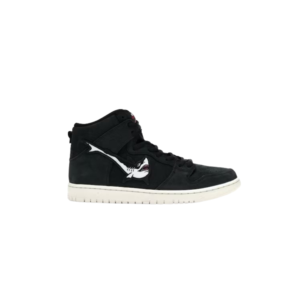 dunk high sb oski shark black