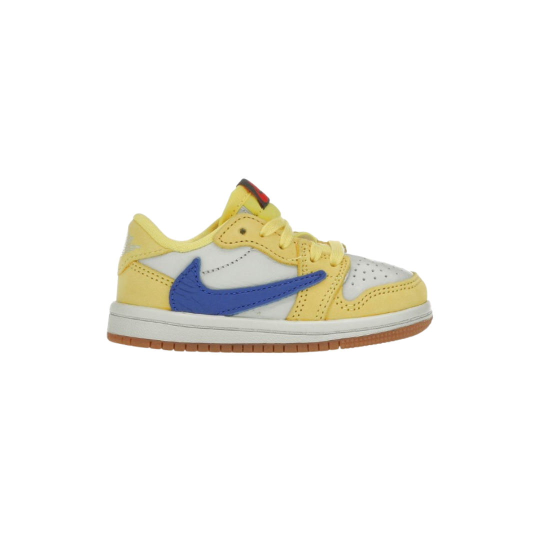 jordan 1 low x travis scott canary yellow (td)