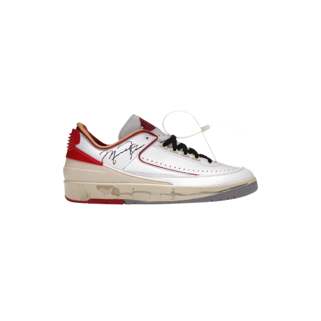 jordan 2 low x off-white white