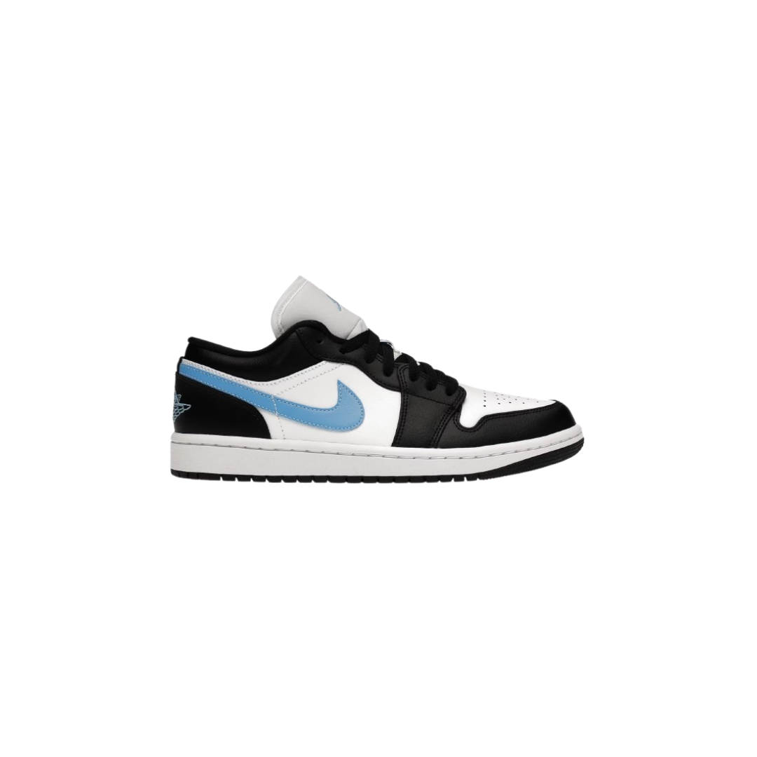 jordan 1 low black blue white