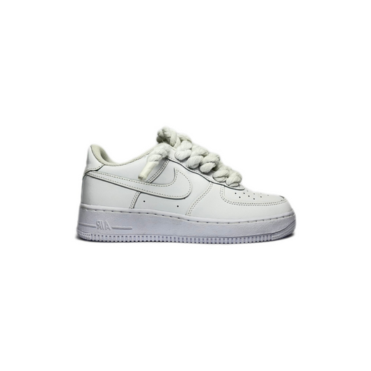 Air Force 1 White Custom Rope Laces White