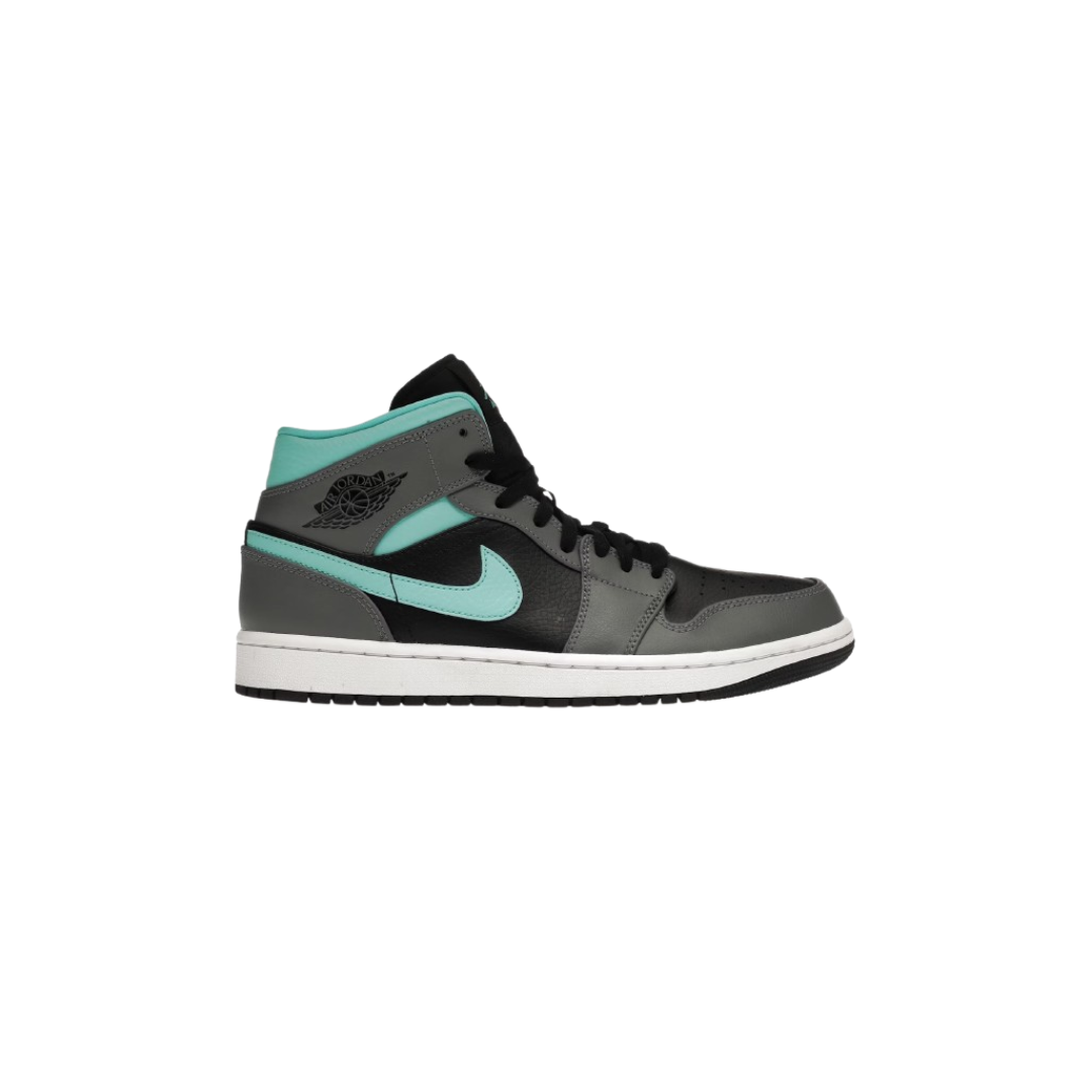 jordan 1 mid grey aqua