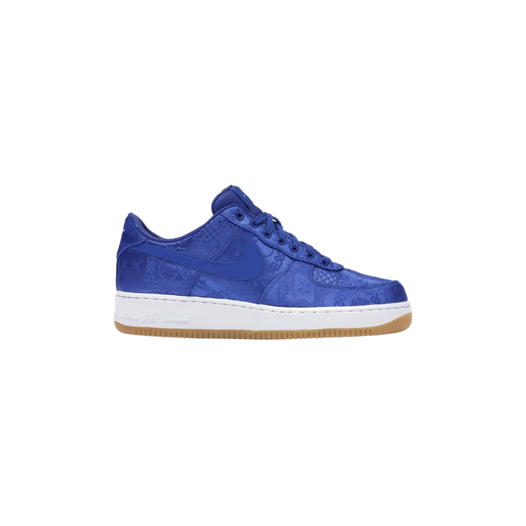 air force 1 clot blue silk