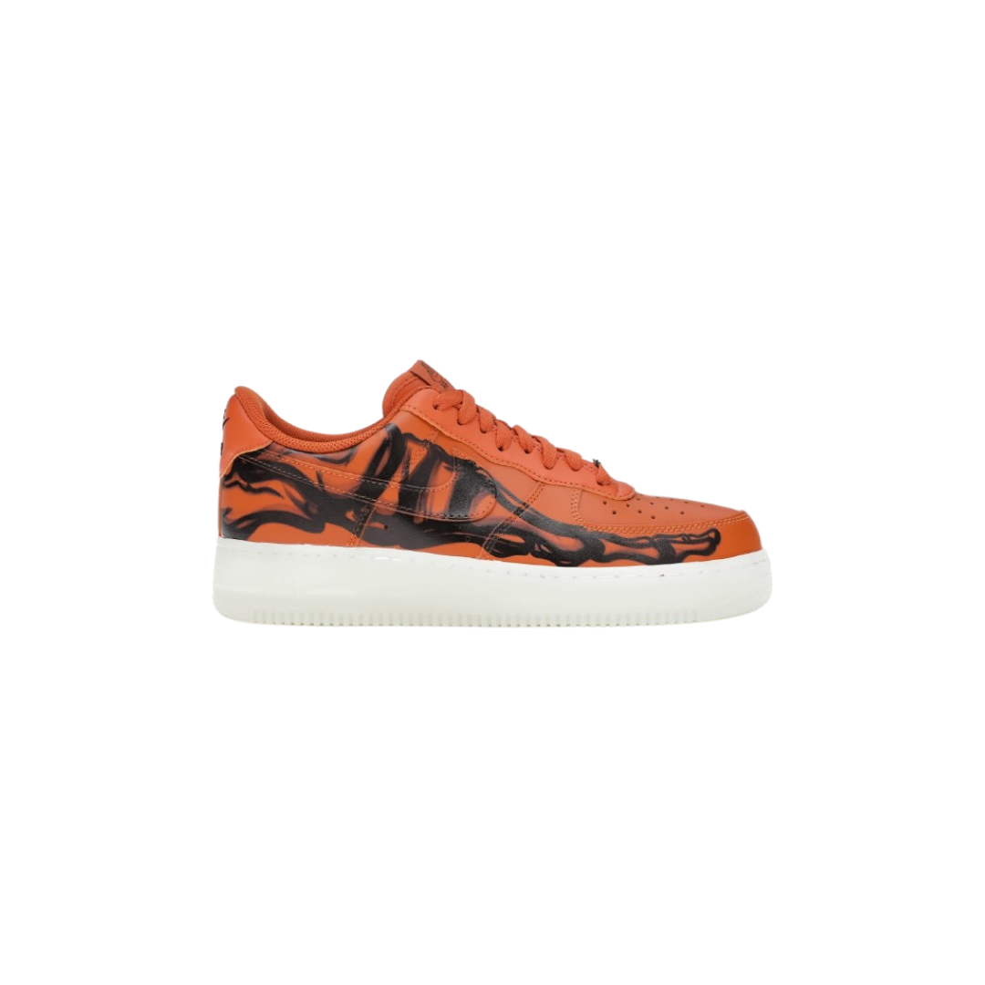 air force 1 skeleton orange